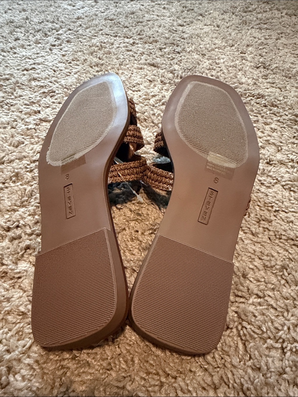 Steven By Steve Madden Braided Slide Mules - Brown - Picture 5 of 5